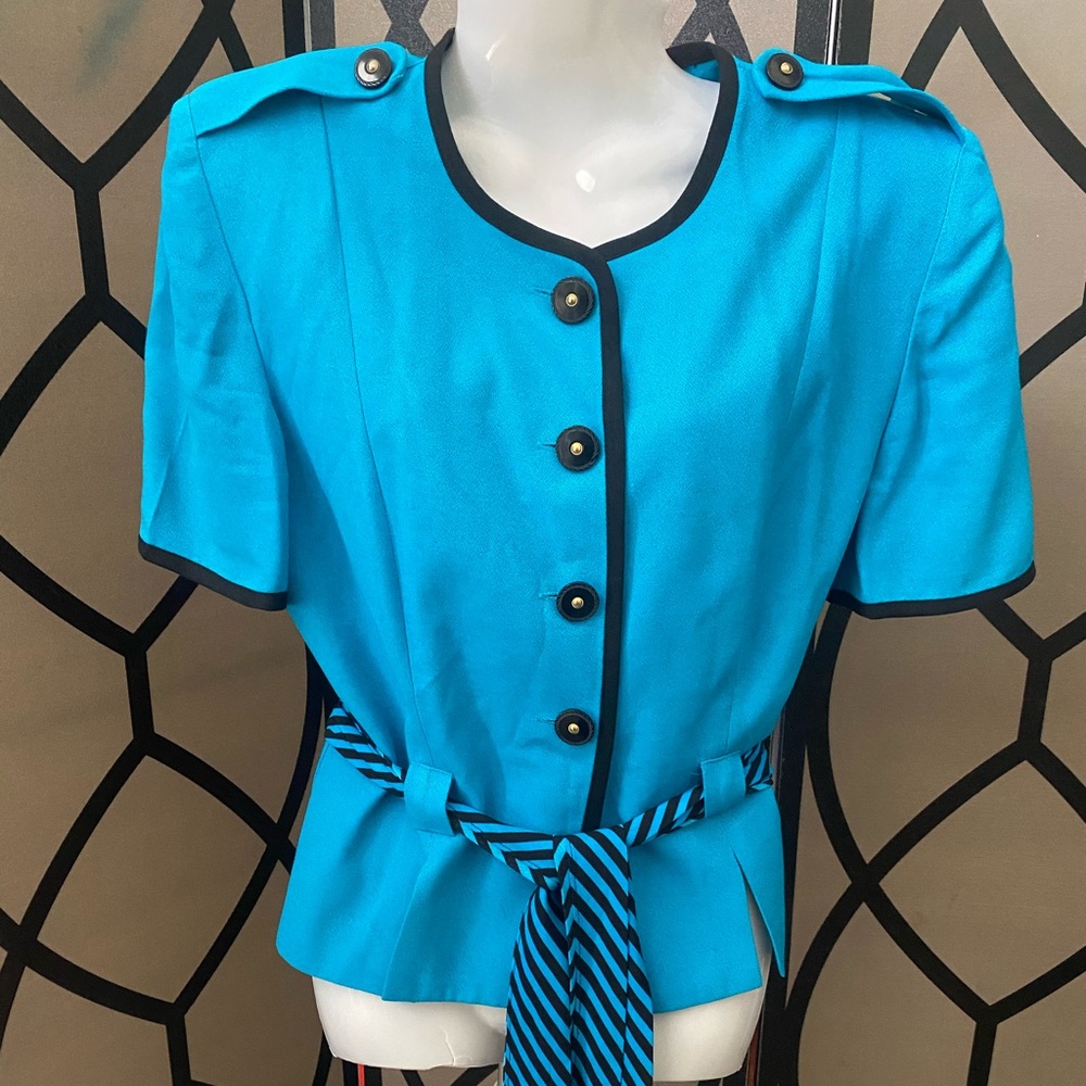 Julian Taylor Belted Blazer